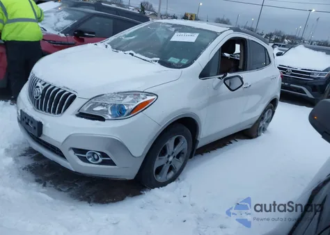 2014 Buick Encore Leather z USA, uszkodzony, nr VIN KL4CJGSB7EB664707